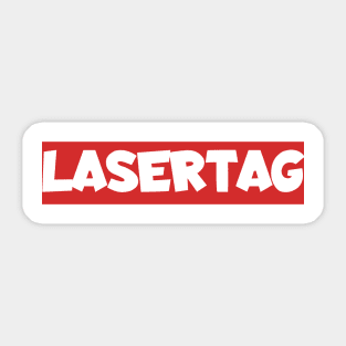 Lasertag Sticker